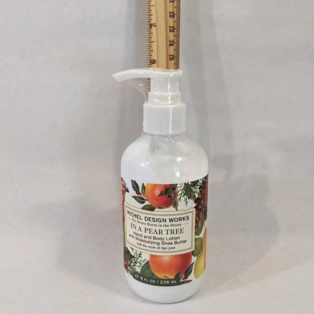 Michel Design Works In A Pear Tree Hand and Body Lotion 8 fl oz Shea Butter New - Picture 5 of 5